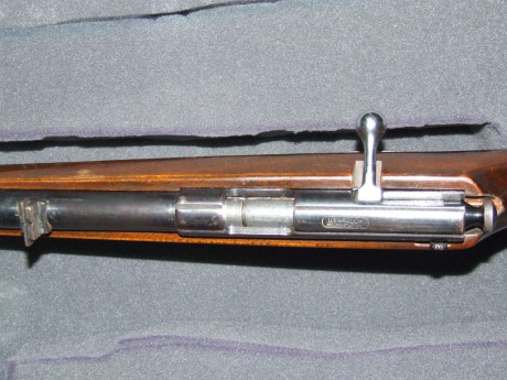 Buenas.
Hace ya tiempo llegó a mis manos una carabina monotiro Weuhrauch del 22lr
Lo unico que he conseguido 00