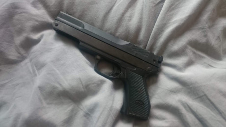 He recuperado esta gamo de 1990, que creo se parece a la PR-45 actual, pero que sólo permitía usar bolas 00