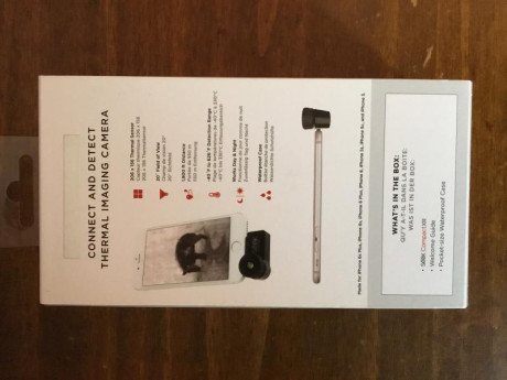 Vedo camara Seek Thermal para iPhone 
Solo esta usada una sola vez para ver que funcionaba...
250 eur

Whassap 01