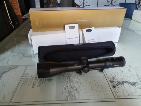 Vendo kahles helia 2.4-12×56 de carril.ret iluminada.como nuevo.caja papeles y garantía.1050e.mas fotos 01