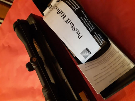 Buenas. 
Vendo visor Nikon Prostaff en 3-9x40 en estado nuevo. Lo compre para una carabina del 22 pero 10