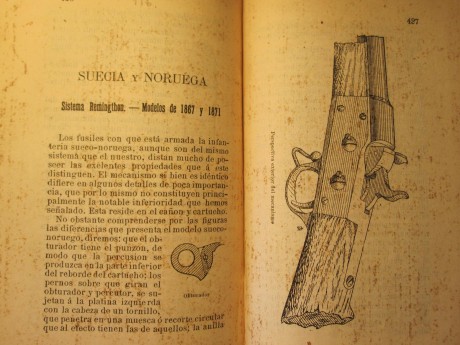 Nuevo no es ...es viejito, fabricado en 1873 para SUECIA, en 12,17 x42 anular y recamerado en 1889 para 141