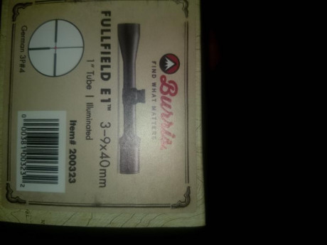 En venta equipo  compuesto  por:
-Rifle bergara  B15 calibre 300wm, paso de estria 1:10, con rail picatiny 22