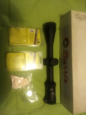 En venta equipo  compuesto  por:
-Rifle bergara  B15 calibre 300wm, paso de estria 1:10, con rail picatiny 42