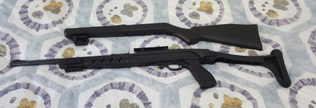  ***RETIRADA DE LA VENTA*** 

Vendo carabina Marlín 795 del cal. 22 LR., con riel picatinny para poder 02