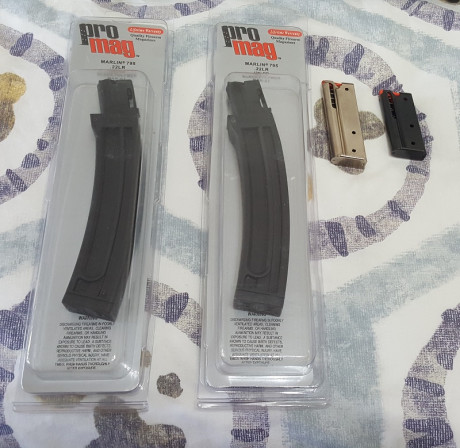  ***RETIRADA DE LA VENTA*** 

Vendo carabina Marlín 795 del cal. 22 LR., con riel picatinny para poder 20