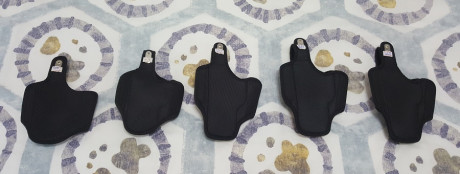 Vendo fundas de cordura moldeada para los siguientes modelos:

- Glock 21  ***Vendida*** 
- Glock 17  02