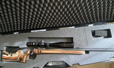 Vendo Rifle Sabatti TLD en 6.5 creedmoor con 70 disparos solo y con el el visor montado, un Vortex golden 00