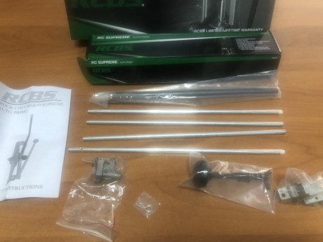Hola compañeros
Pongo a la venta prensa de la marca RCBS modelo Rock Chucker IV Supreme. Totalmente nueva 00