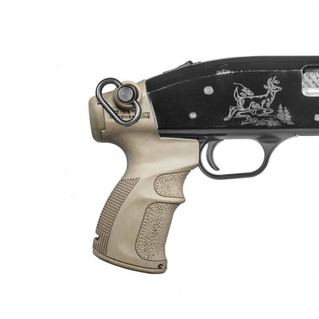 Recientemente le he comprado a un compañero del foro un pistolete para una Mossberg 500, concretamente 00