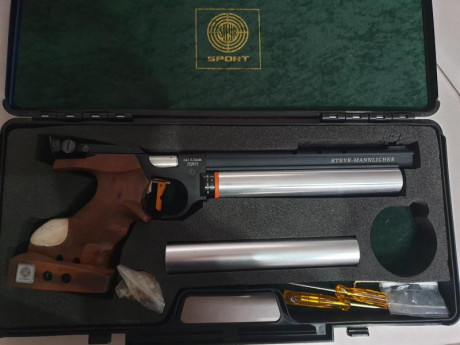 Hola a todos.
Pongo en venta Steyr Lp10. Revisada en Ibergrips y cambiadas todas las piezas de desgaste 02