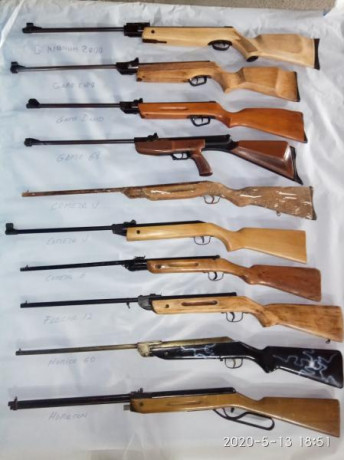Hola, pues eso, que vendo estas diez carabinas. Prefiero venderlas todas juntas. No están perfectas pero 02