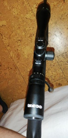 Se vende Marlin sintético calibre 17 HMR de cañon pesado, con visor tasco varmint 6-24x42. Se da con correa, 10