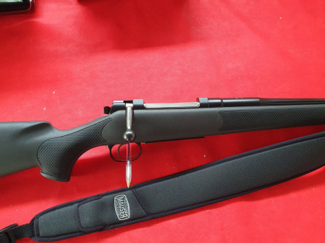 Vendo rifle Mauser 03 Extreme cal. 300wm, es el modelo de fibra con cañón acanalado, prácticamente sin 22