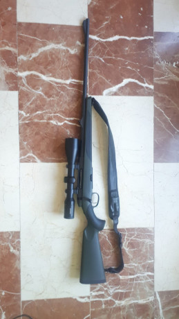 VENDO RIFLE MANNLICHER 8X68 CON PELO FRANCES Y VISOR KHALES 2.4X12X56i.MALETIN ORIGINAL,TODO TOTALMENTE 02