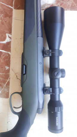 VENDO RIFLE MANNLICHER 8X68 CON PELO FRANCES Y VISOR KHALES 2.4X12X56i.MALETIN ORIGINAL,TODO TOTALMENTE 01