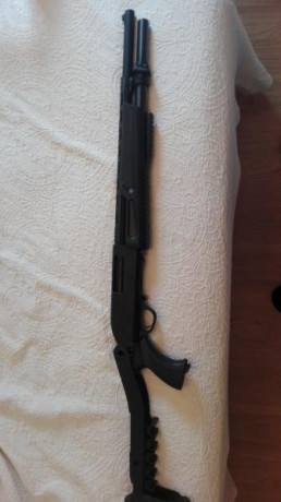 Buenas tardes,

Con todo mi dolor vendo mi Hatsan corredera de 7+1 capacidad calibre 12
Esta perfecta, 12