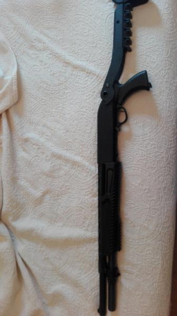 Buenas tardes,

Con todo mi dolor vendo mi Hatsan corredera de 7+1 capacidad calibre 12
Esta perfecta, 20