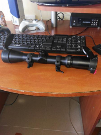 vendo visor brusnell 1.5 6x44 dos temporadas no me ago pongo punto rojo para nuestro terreno es mejor 00