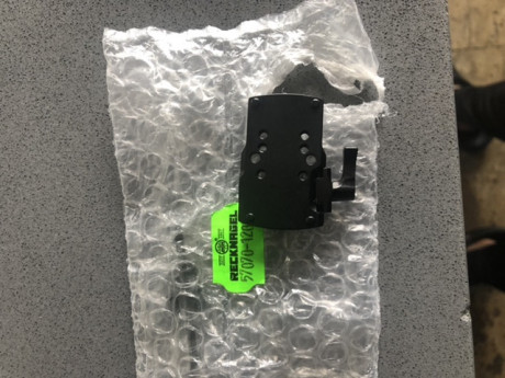 Vendo por error al comprarlo montura rápida recknagel para docter Sight o similar.
Para carril weaver/picatinny. 00