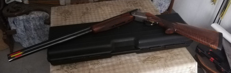 Hola un amigo vende escopeta lamber trap con choques fijos */***
La vende por no usar solo algún entrenamiento 01