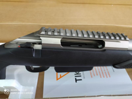    Buenas tardes

Pongo a la venta un TIKKA T3X SUPERVARMINT en calibre 222R, el rifle está absolutamente 00