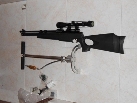 Compre esta carabina al comienzo de la pandemia para poder entrenar en el jardín, por suerte no pude casi 02