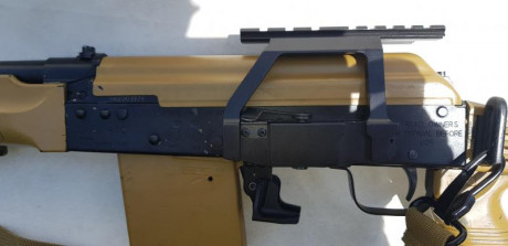  20200531_195027.jpg   SAIGA copia del AK 47 410/76  con culata extensible Tapco USA Cargador de 4 cartuchos, 12