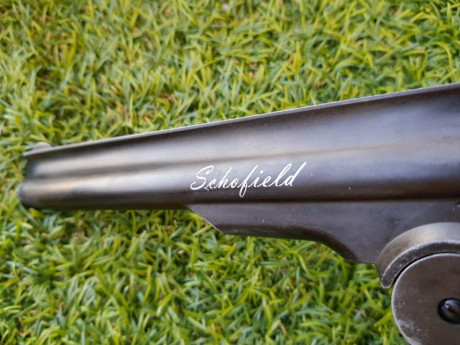 Buenas tardes compañeros,

Pongo a la venta este revolver de ASG Schofield de 6" de perdigones de 12