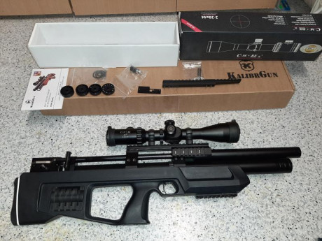 Vendo cricket en 5.5 en polímero comprada hace 5 meses, con garantía de la armería vigente. Una de las 01