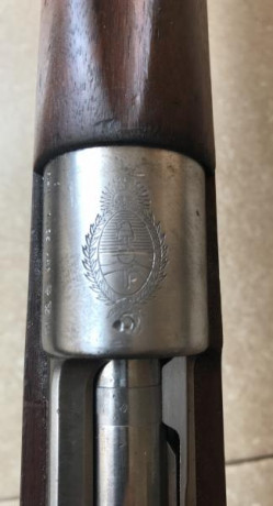 Vendo Mauser Argentino mod. 1909 Cal. 7,65 Arg. en muy buen estado. Marcajes originales y coincidentes 02