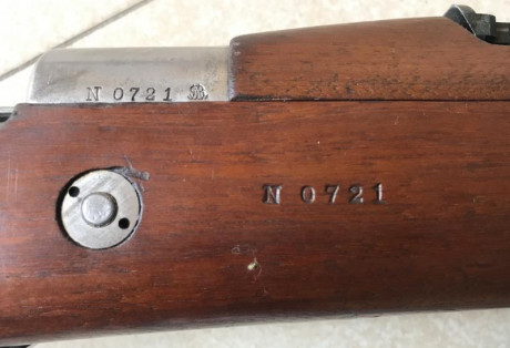 Vendo Mauser Argentino mod. 1909 Cal. 7,65 Arg. en muy buen estado. Marcajes originales y coincidentes 11