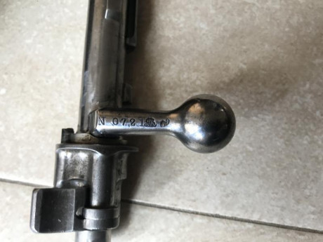 Vendo Mauser Argentino mod. 1909 Cal. 7,65 Arg. en muy buen estado. Marcajes originales y coincidentes 22