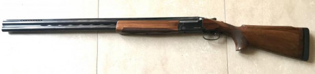 Vendo Perazzi MX4 Trap, cañones de 75cm, con sistema ported, bateria extraible, 6 choques Briley y maletín 00