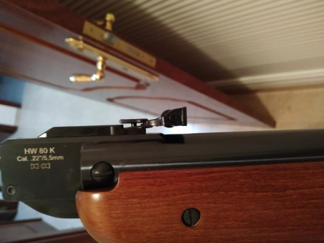 Hola , vendo weihrauch hw80k en calibre 5.5 del año 2017,  en  perfecto estado tanto de madera como de 70