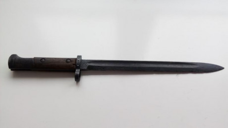 Buenas compañeros, vendo bayoneta del Vz24 de nuestra guerra civil, se encontró en una casa en zona de 01