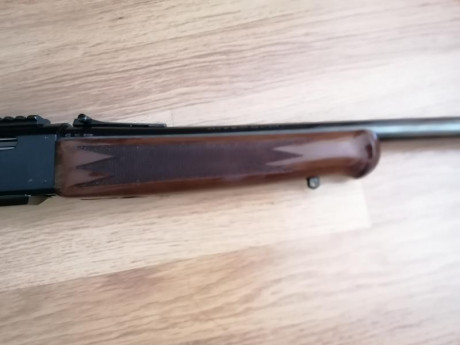 Hola .

Vendo Browning BLR Takedown . Se desmonta el cañón sin herramientas. Calibre 358 Win.
 Muy bueno 12