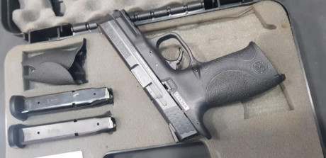 S&W MP 9  ,  euros,   arma personal , poco uso 
Están en Madrid 01