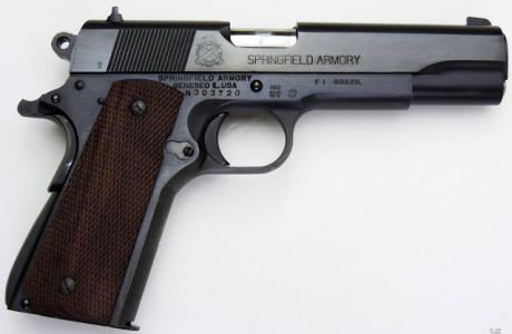 Busco pistola Springfield Armory 1911 9mm parabellum, pavonada ó inoxidable.
Igual a la fotografia 00