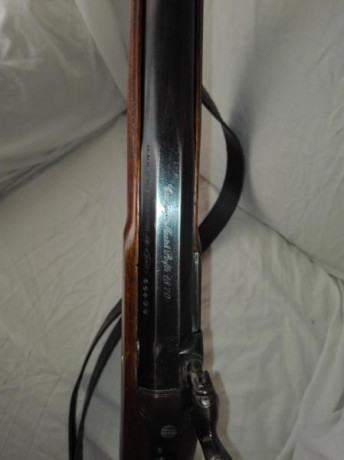 Fusil en buen estado y bastante preciso 500€  con turquesa incluida ,portes aparte . 10