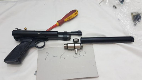 vendido ! . Vendo kit pcp ar crosman 2240 , 46€ envio incluido  lo compre a un compañero del foro y no 00