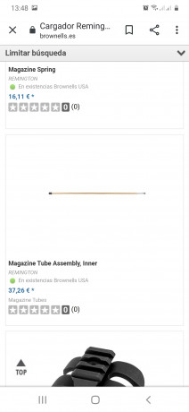 Hola. 
Buenos dias a todos.

Una pregunta, donde puedo conseguir una barilla del cargador de una winchester 60