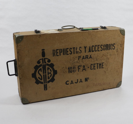 Buenas.
Compraría caja de repuestos y accesorios del fusil CETME a poder ser en Madrid.
Ya he visto alguna 00