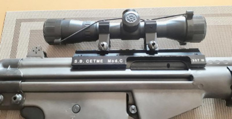 Vendo Cetme C cal.307 en perfecto estado.
El conjunto incluye: 
- Culata y guardamanos originales impolutos
- 01