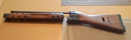 Vendo Cetme C cal.307 en perfecto estado.
El conjunto incluye: 
- Culata y guardamanos originales impolutos
- 11