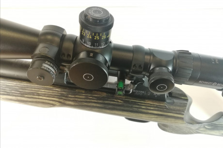 * Rifle: Mauser M03 GRS.
* 3 Cañones: 
- 300WM de 19" con rosca y freno boca.
- 6.5x55 de 19" 01