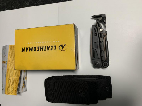 Se vende,nueva sin uso,Leatherman MUT EOD , con caja y papeles. Precio 140€ , precio nueva en armeria 01