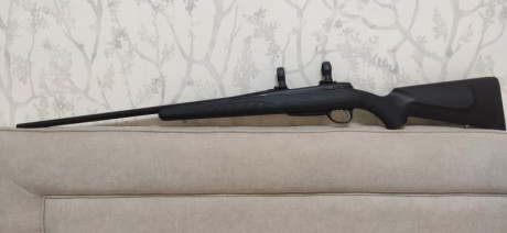 Rifle de cerrojo Sako modelo A7 sintético en calibre 270wsm,cañón de 62 con un cerrojo rapidísimo y suave 10