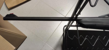 Rifle semiautomático Benelli Argo modelo Endurance en acabado CONFORTECH sintético negro calibre 338wm,cañón 01
