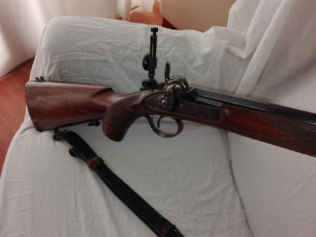 Fusil en buen estado y bastante preciso 500€  con turquesa incluida ,portes aparte . 131